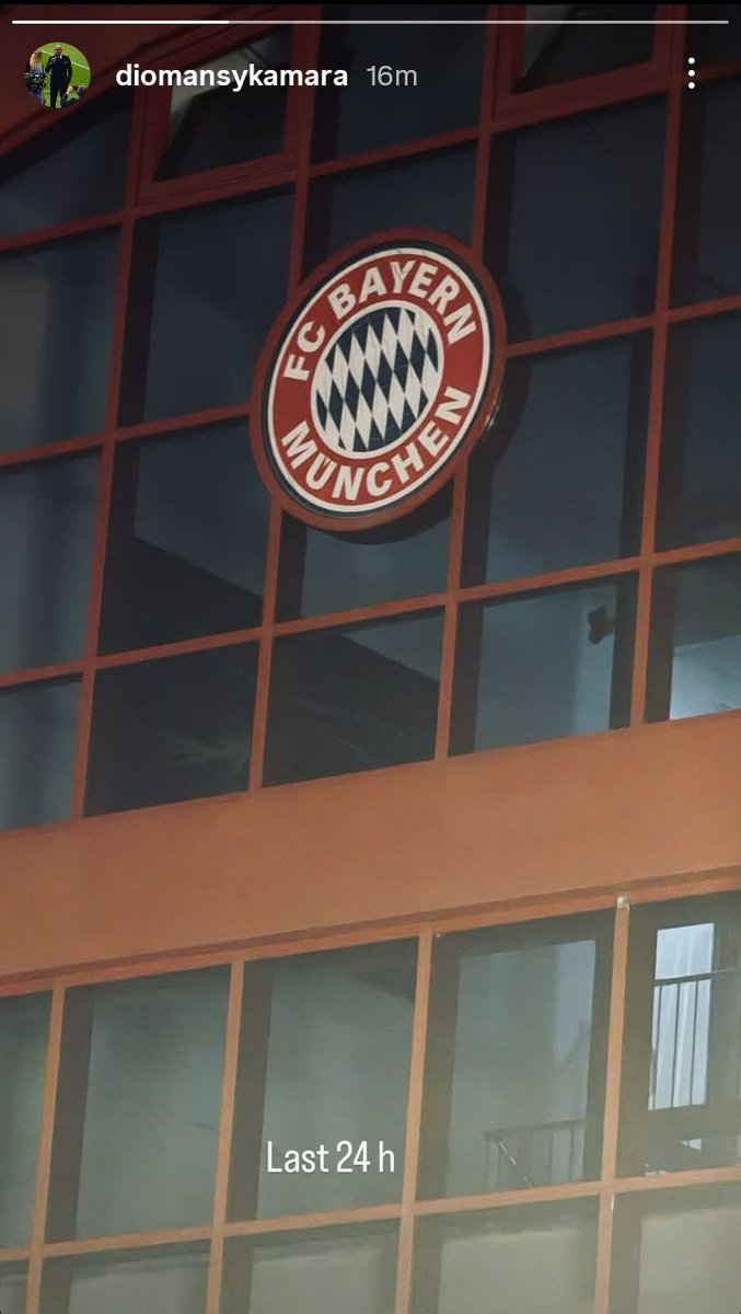 杰克逊经纪人晒拜仁总部照，配文：最后的24个小时